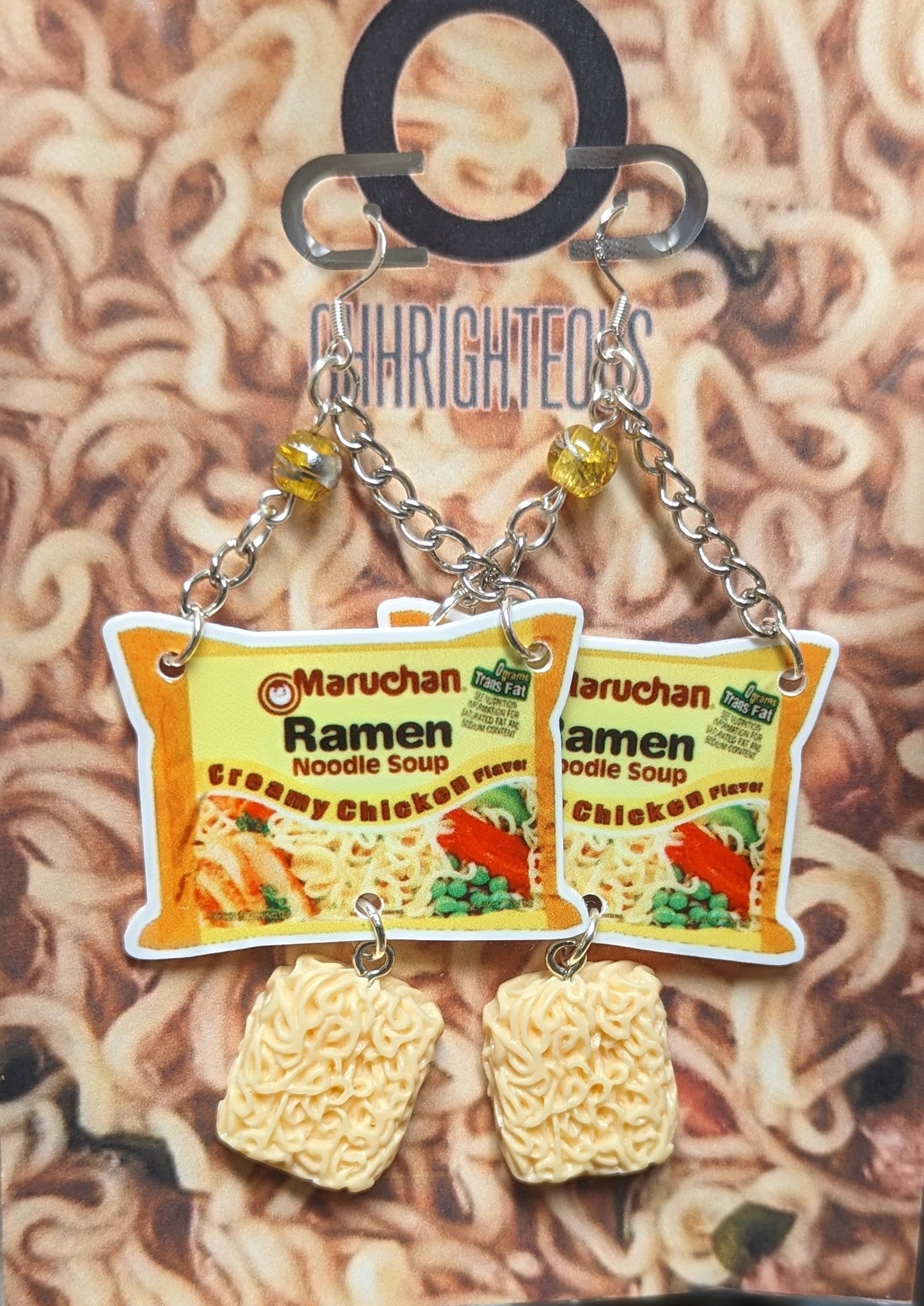 Noodles Earrings