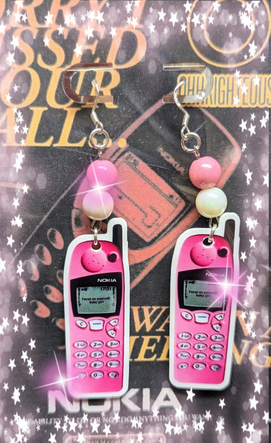 90s Cellphones Earrings