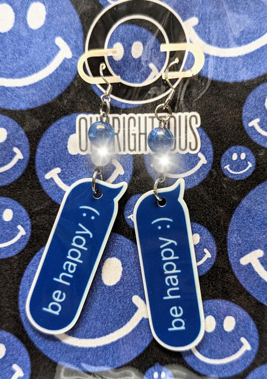 Be Happy Earrings