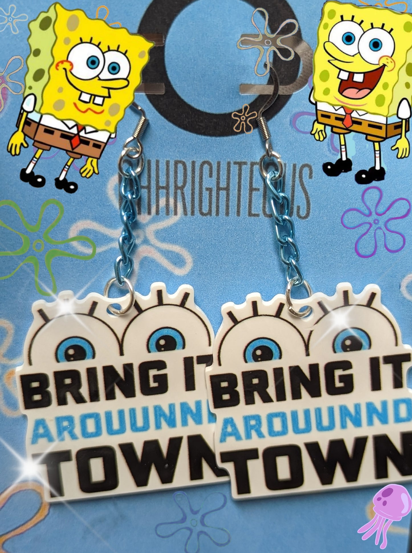 Bring it Around Town SpongeBob Earrings