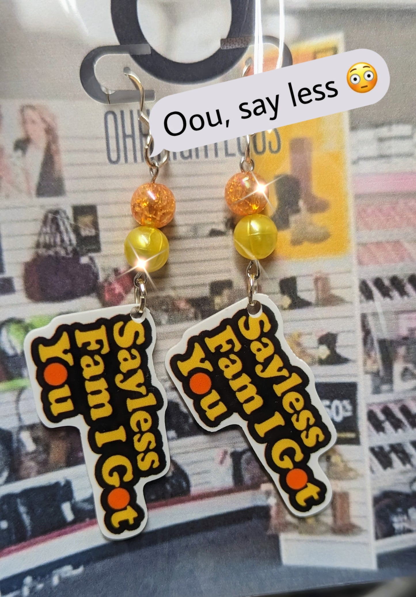 Sayless Fam Earrings