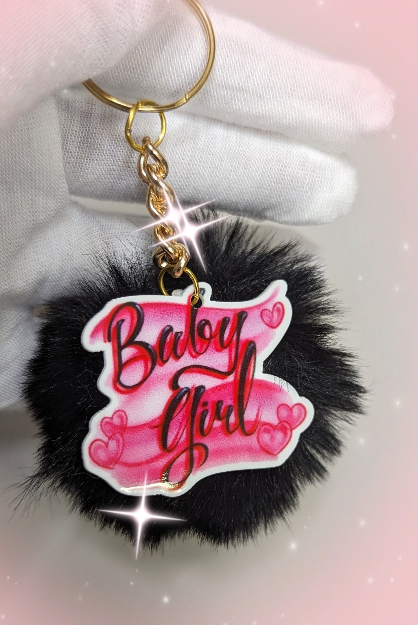 Baby girl Keychain