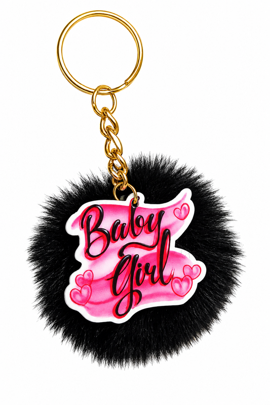 Baby girl Keychain